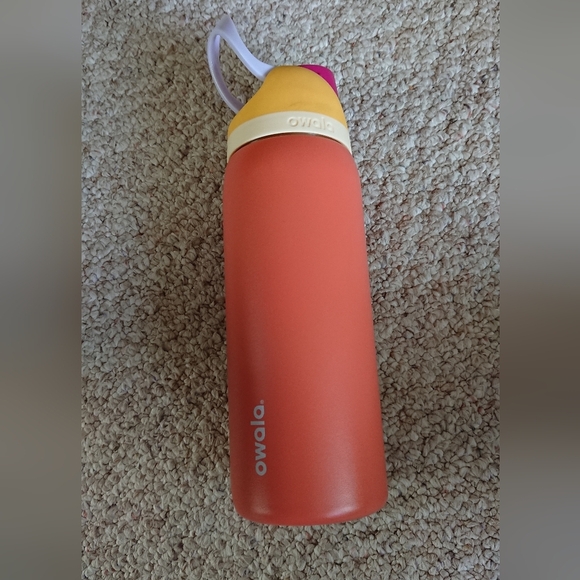 Owala FreeSip 32oz/945ml Stainless Steel Water Bottle - Tropical Orange - Picture 1 of 14
